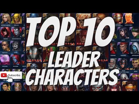 TOP 10 LEADER CHARACTERS - PVE /GBR / WBL - DAMAGE BUG FIXED AND A NICE GIFT ? | Marvel Future Fight