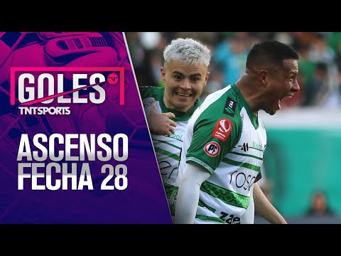 Todos los GOLES | Campeonato Ascenso Betsson 2023 - FECHA 28 ⚽