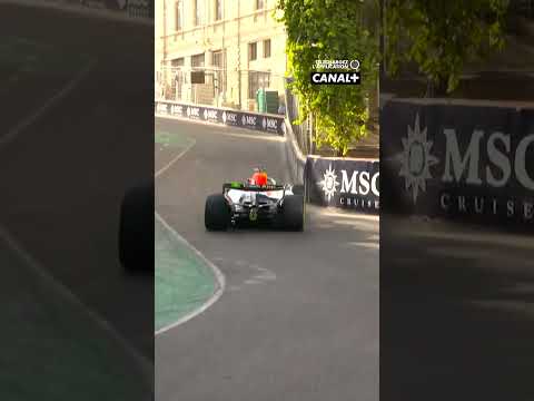 Lindblad dans le mur 💥 #f1 #azerbaijangp