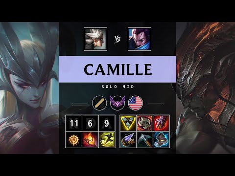 Camille Mid vs Yasuo - NA Master Patch 25.11