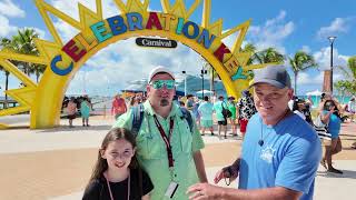 They took the Cruise Control Challenge and got their life on film at Celebration Key! #cruise 