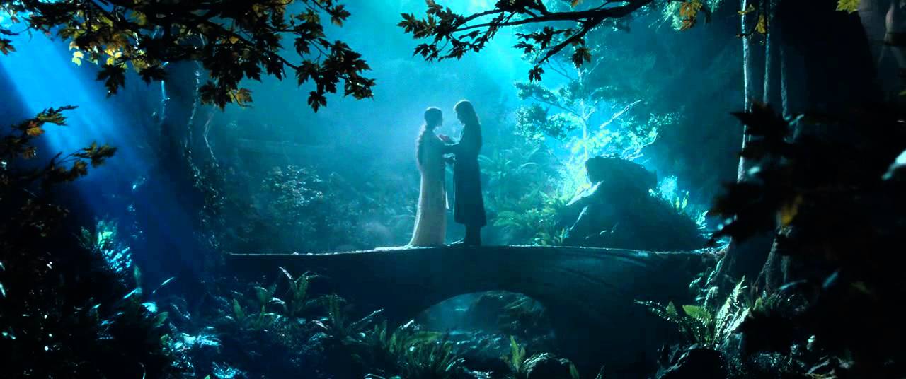 Arwen and Aragorn - Romantic Scene - HD