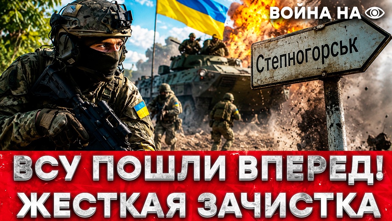 НАЧАЛОСЬ ⚡ УКРАИНА ПОШЛА В НАСТУПЛЕНИЕ! ВСУ зашли ЖЕСТКО, россияне БЕГУТ - ре