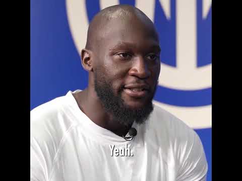 Romelu Lukaku gets emotional talking about his grandfather ❤️