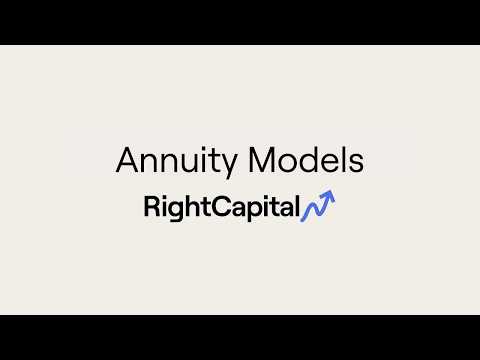 Models > Annuities (3:06)