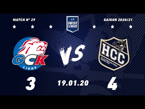 19.01.2021 GCK Lions - HC La Chaux-de-Fonds (3-4)