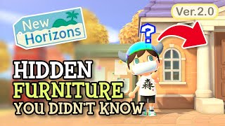 Animal Crossing New Horizons: SECRET FURNITURE SET Revealed (2.0 Update)