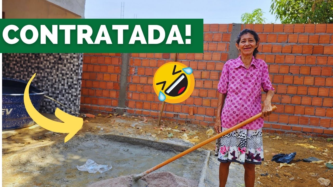 DONA FRANCISCA MUITO FELIZ COM SUA NOVA CASA❤️