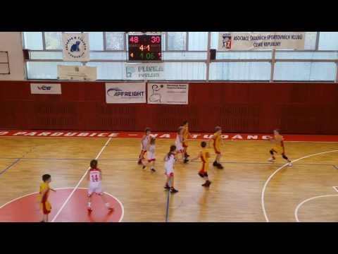 SŠB Pardubice vs. Basketbal Svitavy U11