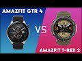 Amazfit GTR 4 Vs Amazfit T Rex 2 Comparison