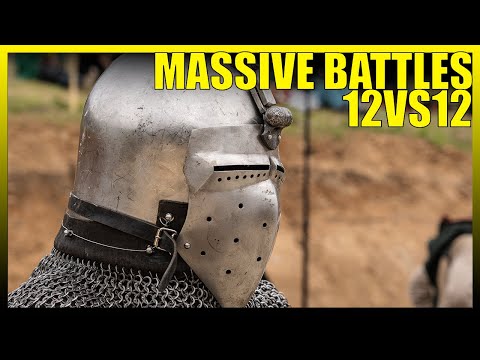 BUHURT LEAGUE WORLD CUP LIBUSIN #BATTLE 12VS12  MEDIEVAL COMBAT FRANCE VS CZECH REPUBLIC