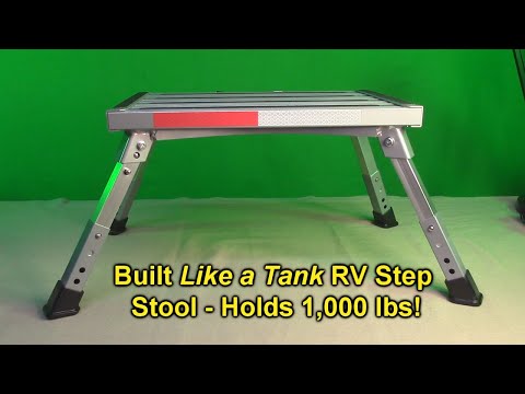 Portable Rv Steps With Platform