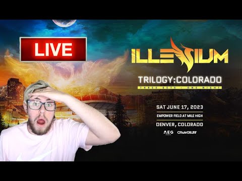Listening to ILLENIUM TRILOGY LIVE SET!