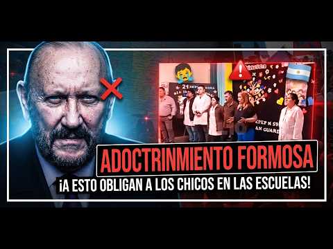 ESCÁNDALO EN FORMOSA: OBLIGAN A LOS NIÑOS A AGRADECERLE A GILDO INFRÁN
