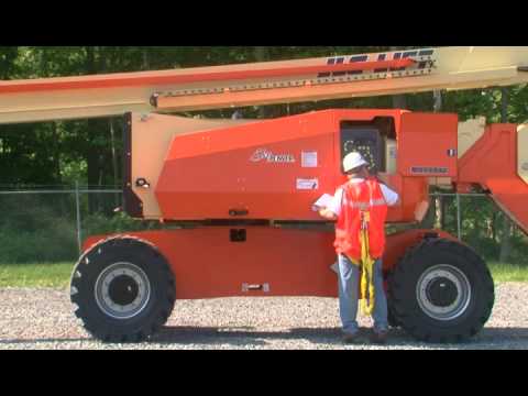 Conducting a Boom Lift Walk Around Inspection