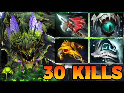 30 Kills Viper Mid Dota 2 !! Viper Dota 2 Mid Carry Build 7.39 Pro Gameplay Guide Item Build 7.40