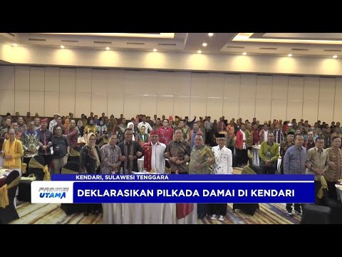 GUBERNUR SULTRA SILATURAHMI BERSAMA TOKOH MASYARAKAT