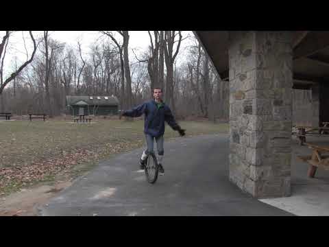 How to idle on a unicycle