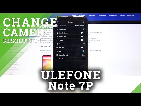 How to Change Photo Size in ULEFONE Note 7P – Find Photo Settings