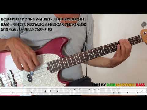 Jump Nyabinghi · Bob Marley & The Wailers (Bass Cover And Tabs 4k)