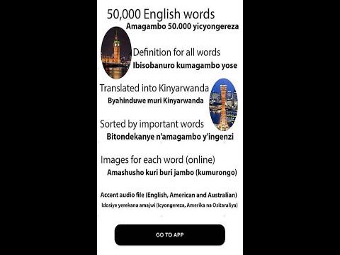 English kinyarwanda dictionary