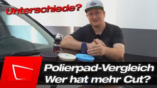 Polierpad-Vergleich - Welches Heavy Cut Pad holt mehr Lack runter? so nicht erwartet...