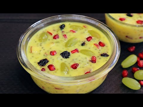 శరీరానికి చలువ చేసే ఫ్రూట్ కస్టర్డ్ రుచిచూస్తే అస్సలు వదలరు😋👌Fruit Custard | Summer Recipe In Telugu