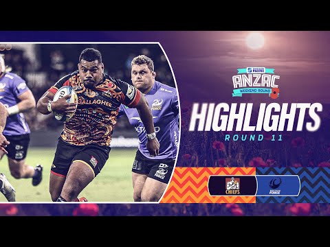 HIGHLIGHTS | CHIEFS v FORCE | Super Rugby Pacific 2025 | Round 11