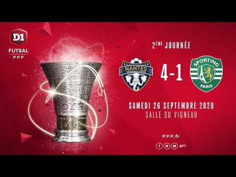 Nantes Métropole - Sporting Paris 26/09/2020