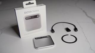 BOYA Notra Unboxing & Review: The AI Note Taker