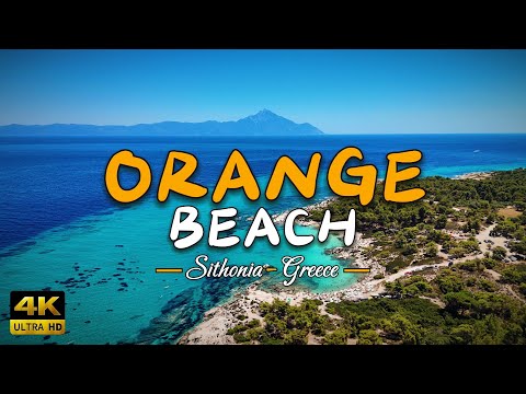 Orange Beach (Sithonia, Halkidiki) - Greece | Drone Video