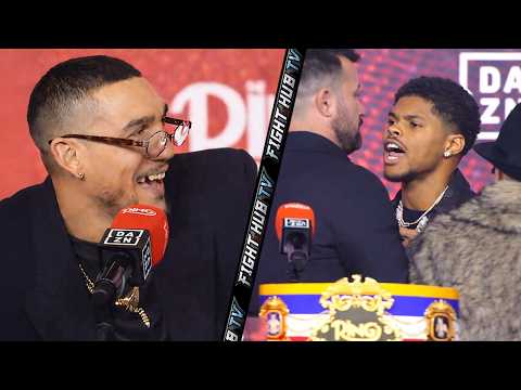 ANGRY Shakur TRIES TO SLAP Teofimo Lopez after Trolling goes WRONG at presser