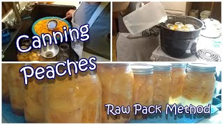 Canning Peaches | Raw Pack Method