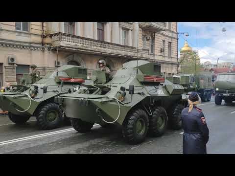 парад победы Владивосток 09.05.2021г. техника.