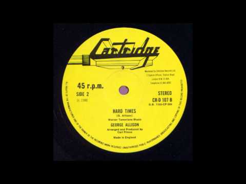 12'' George Allison - Hard Times (& Dub)