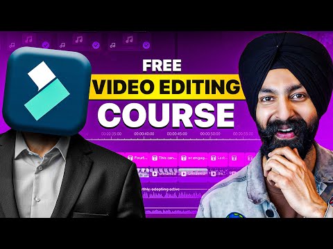 FREE Video Editing Course ✅ Wondershare Filmora 13
