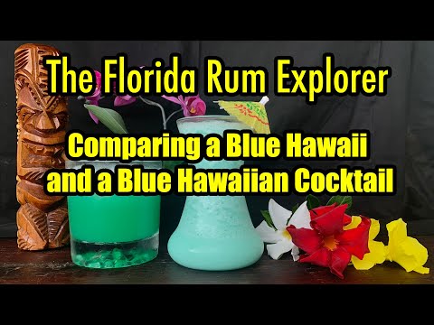 How to make a Blue Hawaii and Blue Hawaiian Cocktail