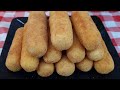 ENROLADINHO DE PRESUNTO E QUEIJO DELICIE SE COM SALGADOS FRITOS Cebola E Salsa