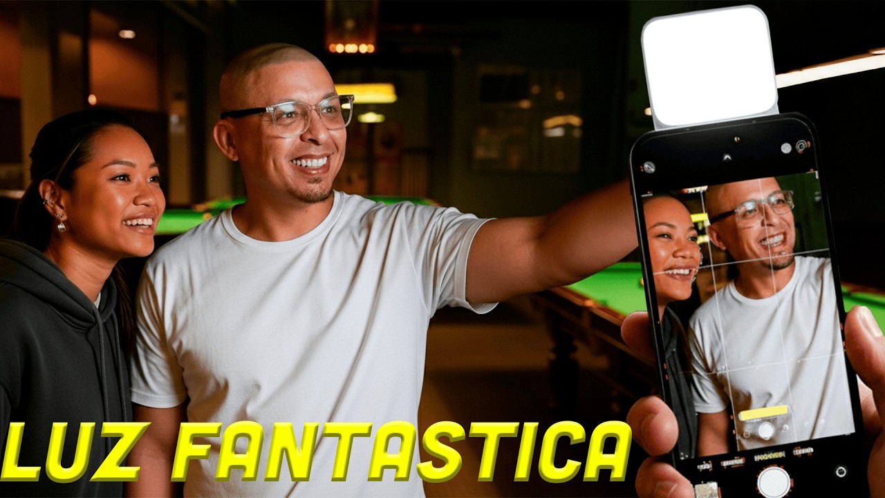 A MELHOR menor LUZ PORTÁTIL PARA SMARTPHONE!  Amaran Go