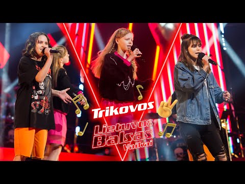 Liveta, Dominyka ir Greta - Bad Guy | Trikovos | Lietuvos Balsas. Vaikai S3