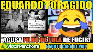 EDUARDO BOLSONARO FORAGIDO DIZ QUE FILHO DE LULA FUGIU DA JUSTIÇA PARA A ESPANHA REFORÇANDO FAKENEWS