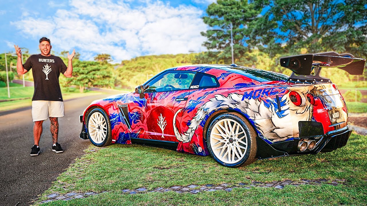 ME SURPREENDI COM O NOVO KIT DO MEU NISSAN GTR