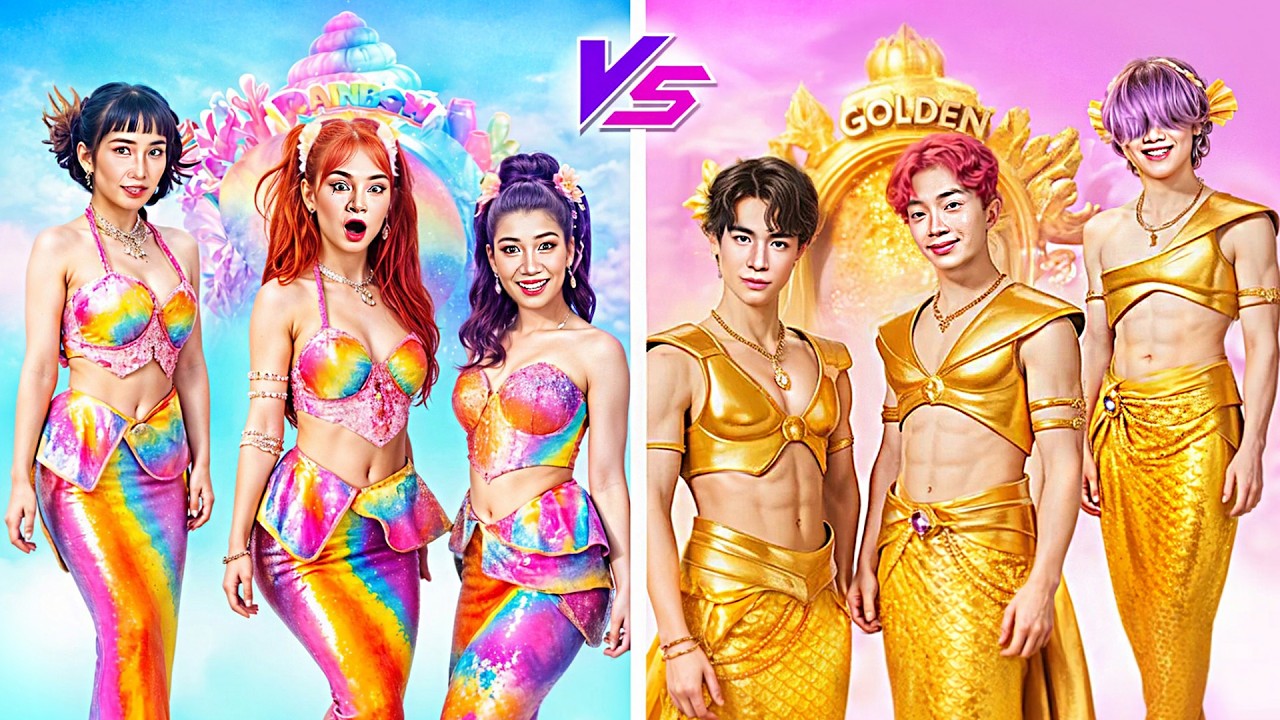 K-POPデーモンハンター vs Saja Boys✨ メイクオーバー対決！Rumi・Mira・Zoeyは勝てるのか？