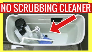 Clean your TOILET TANK WITHOUT SCRUBBING!! (GENIUS) 2 Tests | Andrea Jean