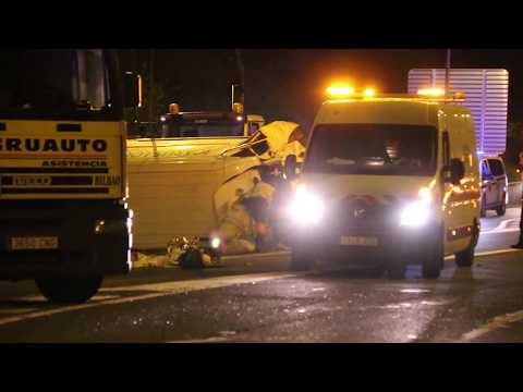 Istripua Elorrio-Arrasate errepidean