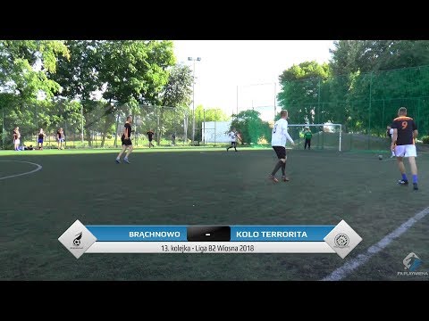 Brąchnowo Team - Kolo Terrorita - Liga B2 (13. kolejka Wiosna 2018)