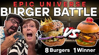 Best Burgers at Epic Universe 🍔 | Full Review &amp; Ranked Winners!