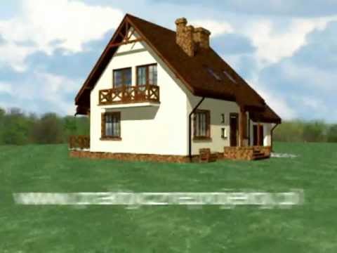 Projekt domu U10 - 90m2