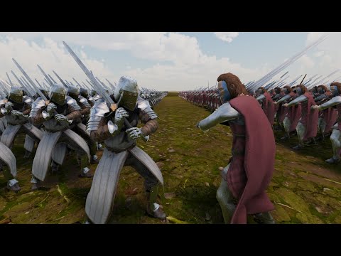 HEAVY KNIGHTS VS 100X WILLIAM WALLACE - ULTIMATE EPIC BATTLE SIMULATOR 2 - UEBS