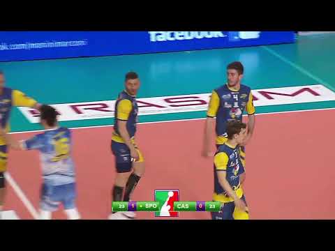 Monini Spoleto 3-0 Materdomini Castellana Grotte - Azioni salienti